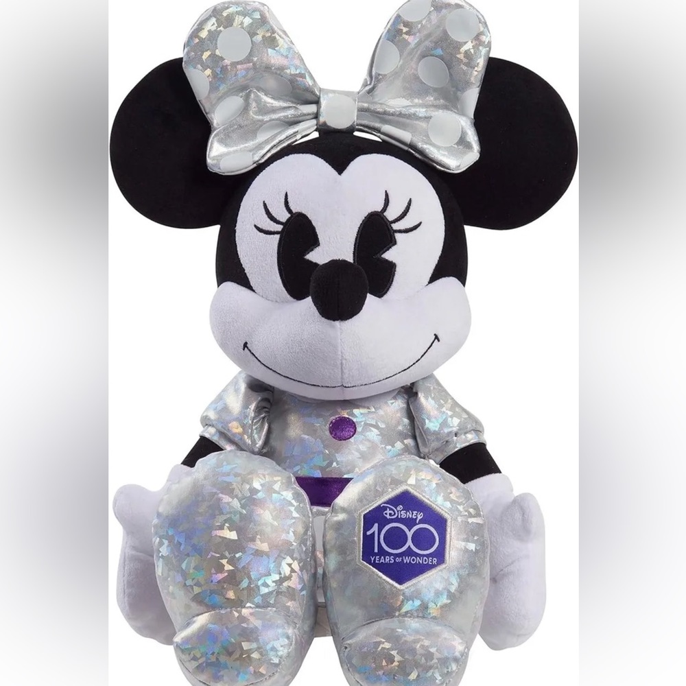 New Disney100 Years of Wonder Minnie Mouse Large Plush Stuffed Animal 2023 - Picture 1 of 7